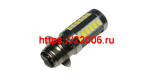 Лампа светодиодная (LED) 12V (P15D-25-1) 35/35W 33SMD фарная (Альфа, Zadiak) фото 2 Лампа светодиодная (LED) 12V (P15D-25-1) 35/35W 33SMD фарная (Альфа, Zadiak) фото 2