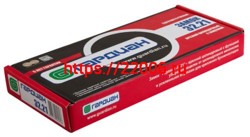 Корпус Guardian (Гардиан) врезного замка с защёлкой ЗВ 32.21 /123:114/ фото 2