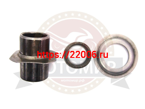 Набор втулок колеса Урал (распорная, промежуточная, шайба упорная) Набор втулок колеса Урал (распорная, промежуточная, шайба упорная)