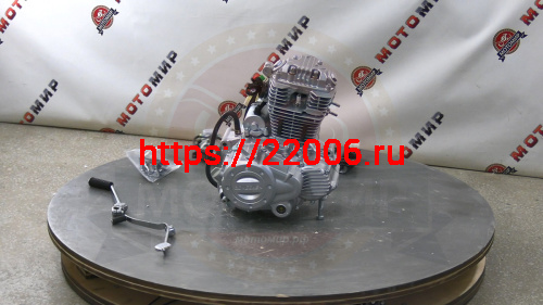 Двигатель 4т. 200 см3 165FML (CBB200) (с балансирным валом)1-N-2-3-4 (ZONGSHEN) фото 3