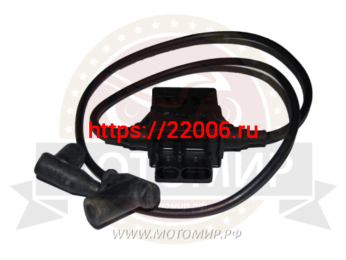 Катушка зажигания Тайга-DUCATI с проводом и свечным колпачком 432408103 Катушка зажигания Тайга-DUCATI с проводом и свечным колпачком 432408103