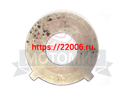 Шайба стопорная болта махавика Урал (замочная) Шайба стопорная болта махавика Урал (замочная)