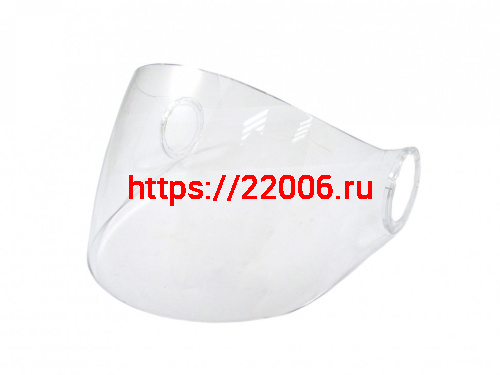 Стекло для мотошлема T-314, 316 прозрачное