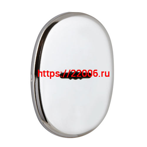 Накладка Fuaro (Фуаро) на сувальдный замок ESC.S-auto.ECO/OV.477 (ESC 477 eco) с авт. шторками CP хром