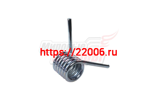 Пружина Буран катков короткая ЛЕВАЯ шт. "ММ" (120 град.) Пружина Буран катков короткая ЛЕВАЯ шт. "ММ" (120 град.)