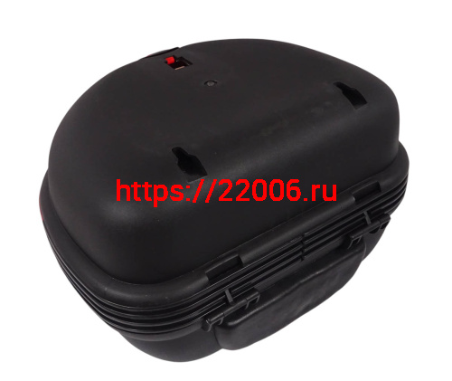 Кофр задний пластик JX B-07, 30 л., черный фото 3 Кофр задний пластик JX B-07, 30 л., черный фото 3