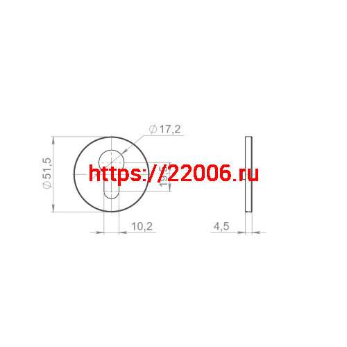 Накладка Armadillo (Армадилло) под цилиндр ET.R.YM FSG-39 флор. золото фото 4