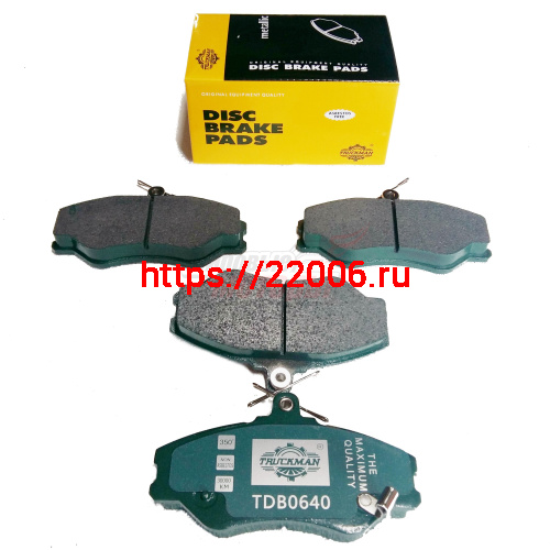 Колодки торм.перед. (TDB0640) Hyundai H-100 93-00/Porter 94-04/STAREX