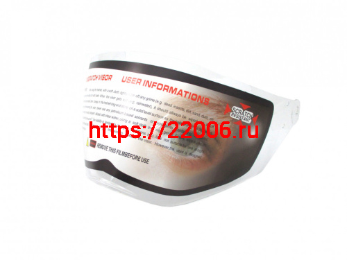 Стекло для мотошлема 911 прозрачное