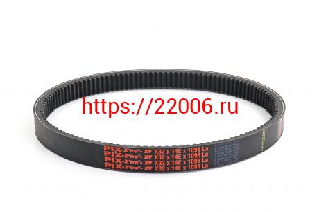 Ремень вариатора Pix 32х14х1098 Буран Ремень вариатора Pix 32х14х1098 Буран