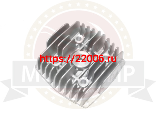 Головка цилиндра 2х такт Веломотор F50 "Газуля"