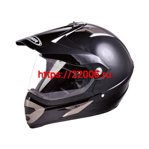 Мотошлем YM-911 черный (М)