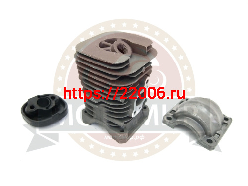 Цилиндр Партнер Р-350 (41мм) (5300125-50) (черный,с картером) фото 2 Цилиндр Партнер Р-350 (41мм) (5300125-50) (черный,с картером) фото 2