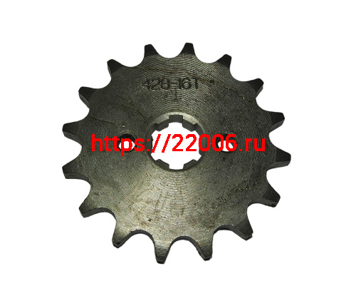 Звезда 16 зуб. (428) (d14-17, 2х30) цепи, ведущая FLASH (НАБОР) Звезда 16 зуб. (428) (d14-17, 2х30) цепи, ведущая FLASH (НАБОР)