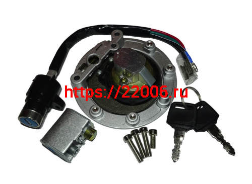 Замок зажигания RUBIKON SPORT/STREET/STREET LED (+замок крышки бензобака+замок противоугонный) фото 2