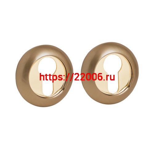 Накладка Fuaro (Фуаро) под цилиндр ET.R.RM54 (ET RM) AB/GP-7 бронза/золото