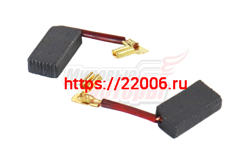 Щетки (№588) Интерскол (5*9*17) ДУ-13/750,Поводок клемма-мама Щетки (№588) Интерскол (5*9*17) ДУ-13/750,Поводок клемма-мама