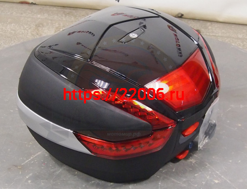 Кофр багажный мото задний CIGNA E-62 38л черный фото 2 Кофр багажный мото задний CIGNA E-62 38л черный фото 2