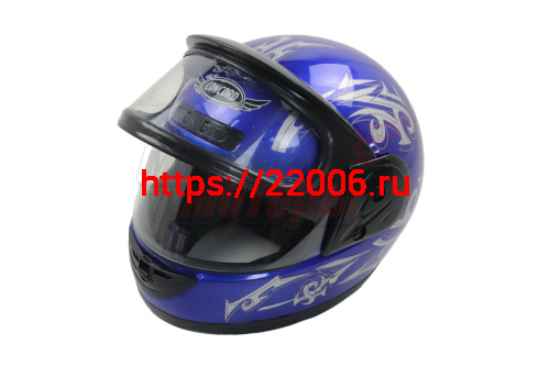 Шлем CONCORD XZF01 синий "S,M,L,XL,XXL" (интеграл) Шлем CONCORD XZF01 синий "S,M,L,XL,XXL" (интеграл)