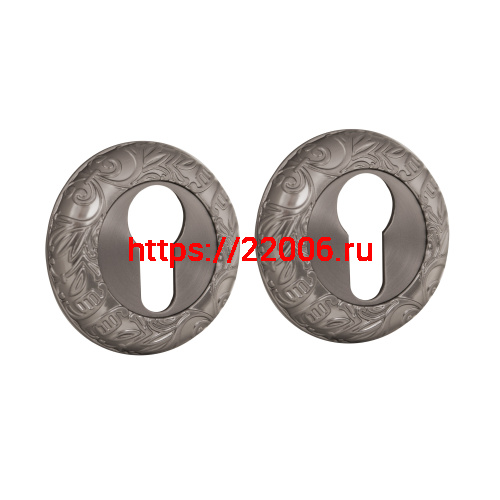 Накладка Fuaro (Фуаро) под цилиндр ET.R.SM58 (ET SM) AS-3 античное серебро