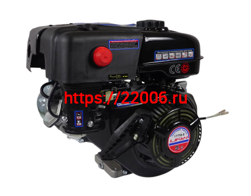 Двигатель LIFAN  9 л.с. 177F-D (270) (вал d25 мм) ЭЛ.СТАРТЕР, с катушкой освещения 12В 7А 84Вт фото 4