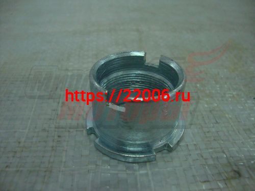 Гайка регулировочная траверсы передней вилки Минск (3.1122-30009) (ЗАВОД, г.Минск) Гайка регулировочная траверсы передней вилки Минск (3.1122-30009) (ЗАВОД, г.Минск)