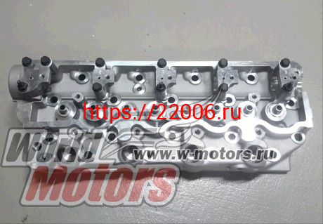 Головка блока цилиндров 4D56 \ Mitsubishi Montero/Pajero/L300 2.5TD <94 (HD44158) Головка блока цилиндров 4D56 \ Mitsubishi Montero/Pajero/L300 2.5TD <94 (HD44158)
