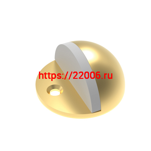 Упор Punto (Пунто) дверной напольный DFIX/F50 (DS PF-50) SG-4 мат.золото