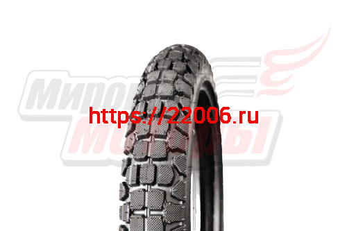 Покрышка 18" 3,00-18, ТТ без камеры, BFV1012 (премиум качество) Kingworld МАРКИРОВАННАЯ