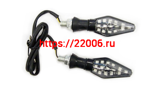 Боковой фонарь (LED) (компл. - 1 пар) WKT-TL-15 черный Боковой фонарь (LED) (компл. - 1 пар) WKT-TL-15 черный