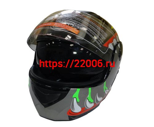 Шлем модуляр FALCON FL105, размер XL (уп. 9 шт.) фото 3 Шлем модуляр FALCON FL105, размер XL (уп. 9 шт.) фото 3