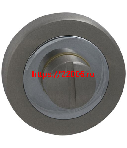 Ручка MBC (МБС) поворотная Venus 6х75мм (МАТОВЫЙ НИКЕЛЬ/ХРОМ) , с отв. частью фото 2