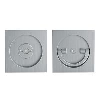 Ручка поворотная Armadillo (Армадилло) для раздвижных дверей SH.QUADRO55.BK8 MWSC-33 итальянский тисненый