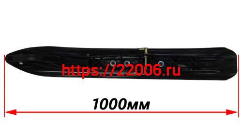 Лыжа DINGO T125, DINGO T150, Мухтар -15, в сборе  для торговли фото 4