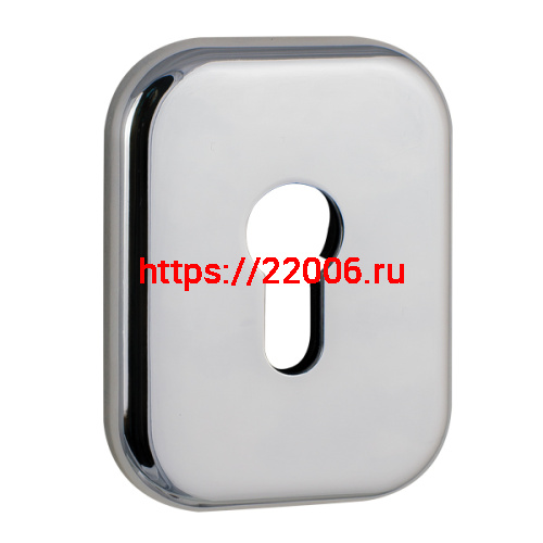 Накладка Fuaro (Фуаро) на цилиндр ESC.C.XL/K.486 (ESC 486-C SQ XL) CP хром (1 шт.)