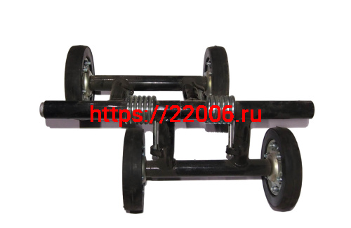 Тележка Буран в сборе левая Н.О (широкий каток) Тележка Буран в сборе левая Н.О (широкий каток)