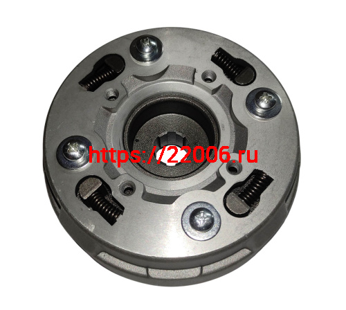 Барабан сцепления 1Р39 Альфа "Zodia", ATV 50 "Термит" центробежное в сборе ZLA70-4, фото 2 Барабан сцепления 1Р39 Альфа "Zodia", ATV 50 "Термит" центробежное в сборе ZLA70-4, фото 2