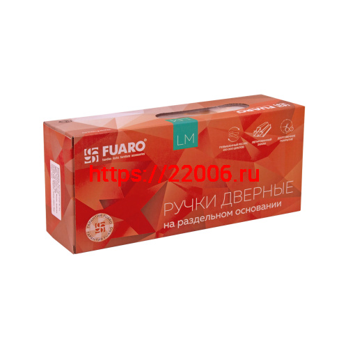 Ручка Fuaro (Фуаро) раздельная LM/Z K.QS52.GREAT BL-24 черный фото 2