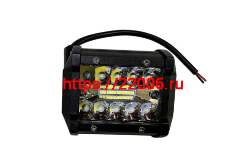 Фара светодиодная LED-011C, 10*8*7.8CM, 60W 3030 LED (20 диодов) Фара светодиодная LED-011C, 10*8*7.8CM, 60W 3030 LED (20 диодов)