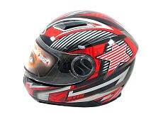 Мотошлем YM-826 черный (S) с визором