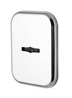 Декоратив. Armadillo (Армадилло) Квадратная накл. на сувальдный замок со шторкой PS-DEC SQ CT (ATC Protector 1) CP-8 Хром