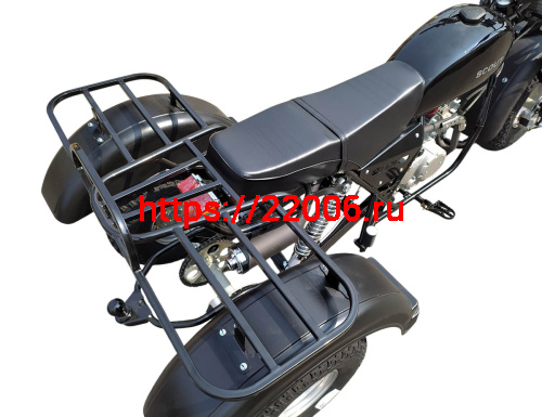 Трицикл ТРИТОН 3 (колеса 8"), СТРИЖ 3Р-140 фото 4