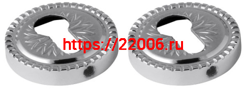 Накладка Armadillo (Армадилло) CYLINDER ET/CL-CP-8 Хром 2 шт.