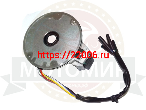 Зажигание Альфа "Zodiak" 70, TTR125 голое (без маховика) 2 катушки, 5 провод, без стартера (1803110) фото 2