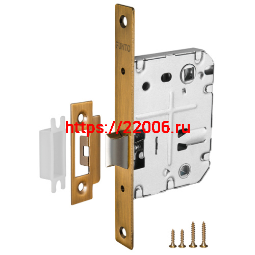Защелка Punto (Пунто) врезная METL72-50 ( L72-50) CFB кофе глянец