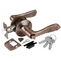 Ручка Punto (Пунто) защелка 6033 AC-E (кл./фик.) медь