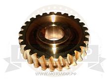 Шестерня червячного редуктора снегоуборочной л.с. машины 26 зуб. D22