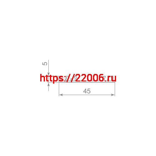 Карниз Armadillo (Армадилло) вертикальный SLD.Scope 5/45/3200 rail AL (3,2 м) фото 2