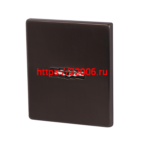 Накладка Armadillo (Армадилло) на сувальдный замок ESC.S-auto.USS/K (PS Protector/USS) BPVD вороненый никель