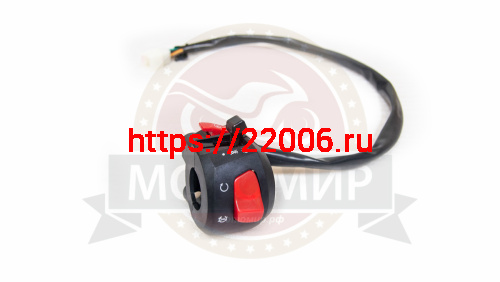 Переключатель Racer RC250CK-N Fighter правый, в сборе (R83E080) Переключатель Racer RC250CK-N Fighter правый, в сборе (R83E080)